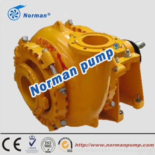 sand and gravel pump for dredge